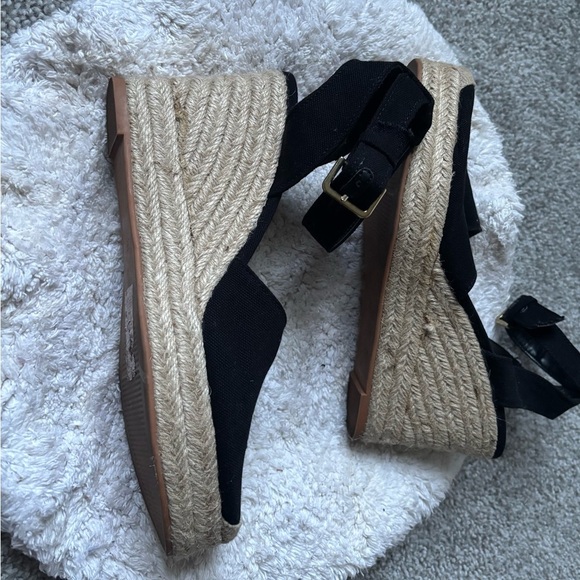 H&M Black Canvas Espadrilles with Cream Sole - Picture 6 of 8
